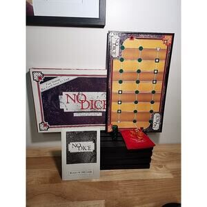 No Dice TM Vtg Board Game Jim Winslow Intuitive Marketing